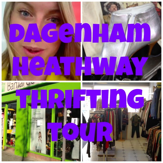 dagenham heathway charity shop vlog tour